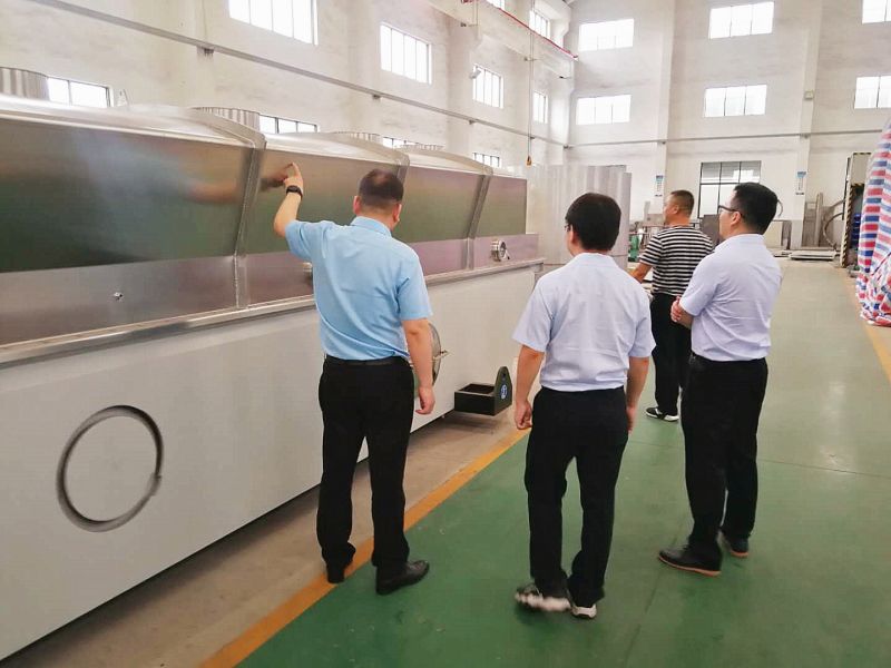 安徽客戶來訪公司進(jìn)行實(shí)地參觀考察